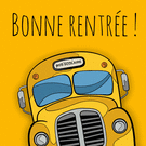 Bonne rentrée avec le bus scolaire coloré